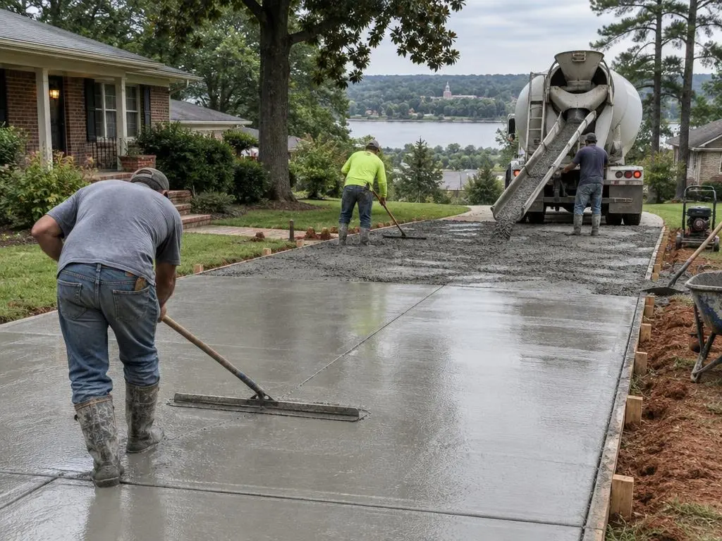 Concrete Driveways in Tuscaloosa, AL