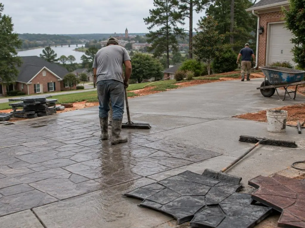Stamped Concrete in Tuscaloosa, AL
